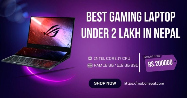 Gaming Laptop Under 2 Lakh in Nepal