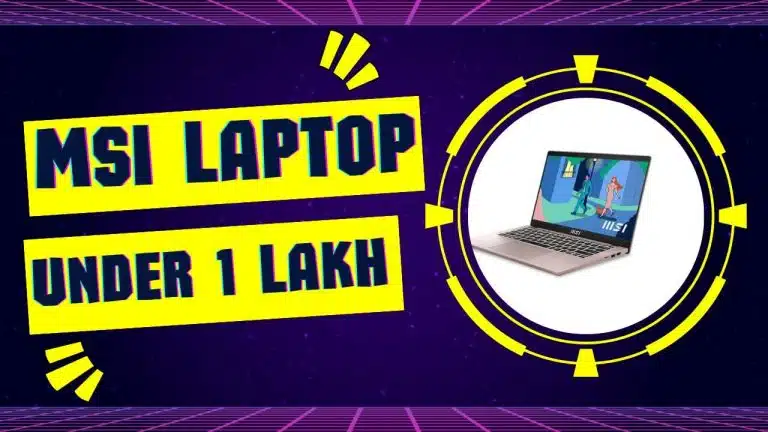 MSI Laptops Under 1 lakh in Nepal